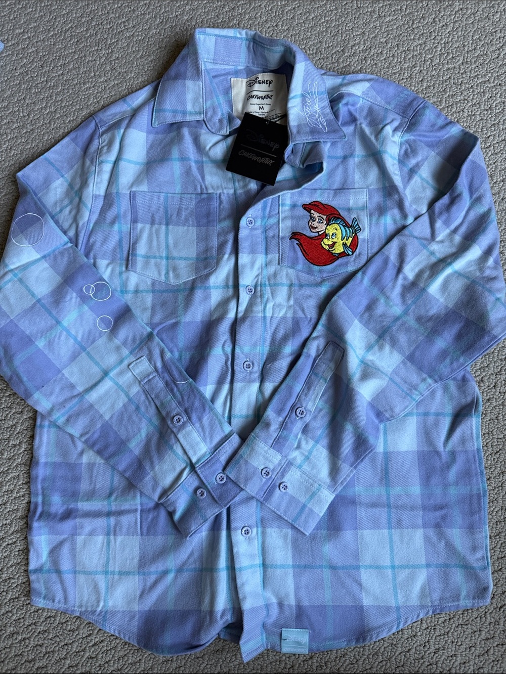 Cakeworthy Little Mermaid Flannel - Disney Parks Exclusive